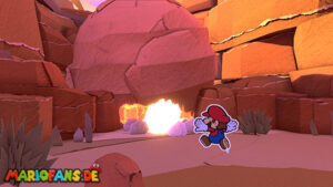 The Princess Peach — Paper Mario: The Origami King walkthrough screenshot