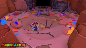 The Princess Peach — Paper Mario: The Origami King walkthrough screenshot