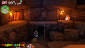 Breezy Tunnel — Paper Mario: The Origami King walkthrough screenshot