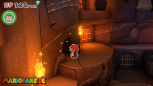 Breezy Tunnel — Paper Mario: The Origami King walkthrough screenshot