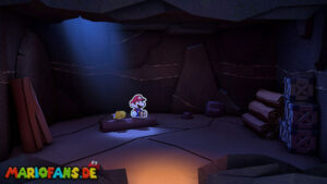Breezy Tunnel — Paper Mario: The Origami King walkthrough screenshot