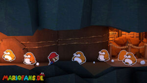 Breezy Tunnel — Paper Mario: The Origami King walkthrough screenshot
