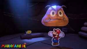 Breezy Tunnel — Paper Mario: The Origami King walkthrough screenshot