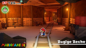Breezy Tunnel — Paper Mario: The Origami King walkthrough screenshot