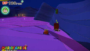Scorching Sandpaper Desert — Paper Mario: The Origami King walkthrough screenshot