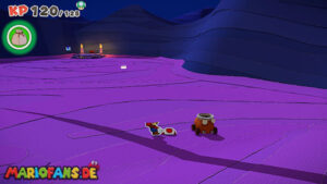 Scorching Sandpaper Desert — Paper Mario: The Origami King walkthrough screenshot