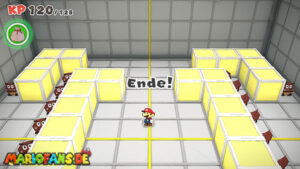 Scorching Sandpaper Desert — Paper Mario: The Origami King walkthrough screenshot