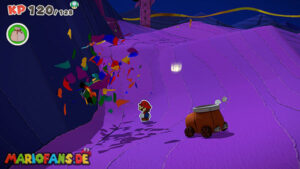 Scorching Sandpaper Desert — Paper Mario: The Origami King walkthrough screenshot