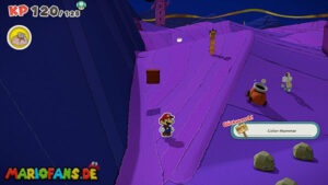Scorching Sandpaper Desert — Paper Mario: The Origami King walkthrough screenshot