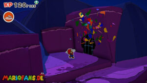 Scorching Sandpaper Desert — Paper Mario: The Origami King walkthrough screenshot