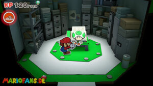 Scorching Sandpaper Desert — Paper Mario: The Origami King walkthrough screenshot