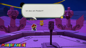 Scorching Sandpaper Desert — Paper Mario: The Origami King walkthrough screenshot