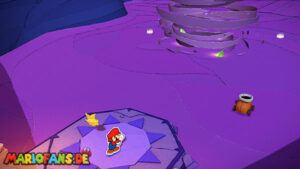 Scorching Sandpaper Desert — Paper Mario: The Origami King walkthrough screenshot
