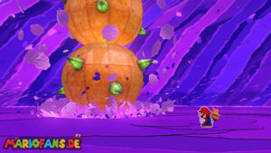 Scorching Sandpaper Desert — Paper Mario: The Origami King walkthrough screenshot