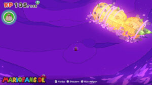 Scorching Sandpaper Desert — Paper Mario: The Origami King walkthrough screenshot
