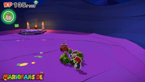 Scorching Sandpaper Desert — Paper Mario: The Origami King walkthrough screenshot