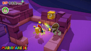 Scorching Sandpaper Desert — Paper Mario: The Origami King walkthrough screenshot