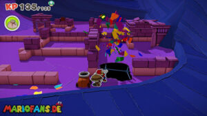 Scorching Sandpaper Desert — Paper Mario: The Origami King walkthrough screenshot