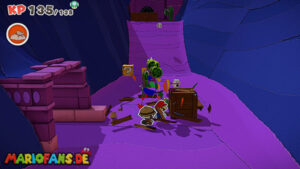 Scorching Sandpaper Desert — Paper Mario: The Origami King walkthrough screenshot