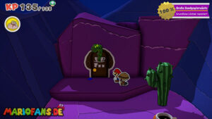 Scorching Sandpaper Desert — Paper Mario: The Origami King walkthrough screenshot