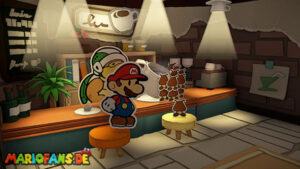 Scorching Sandpaper Desert — Paper Mario: The Origami King walkthrough screenshot