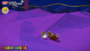 Scorching Sandpaper Desert — Paper Mario: The Origami King walkthrough screenshot