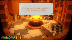 Scorching Sandpaper Desert — Paper Mario: The Origami King walkthrough screenshot