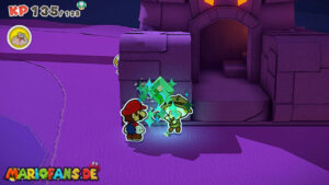 Scorching Sandpaper Desert — Paper Mario: The Origami King walkthrough screenshot