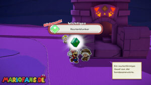 Scorching Sandpaper Desert — Paper Mario: The Origami King walkthrough screenshot