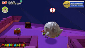 Scorching Sandpaper East — Paper Mario: The Origami King walkthrough screenshot