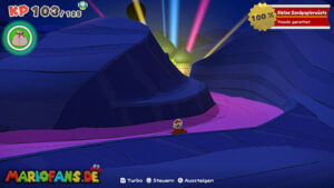 Scorching Sandpaper Minor — Paper Mario: The Origami King walkthrough screenshot