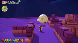 Scorching Sandpaper East — Paper Mario: The Origami King walkthrough screenshot