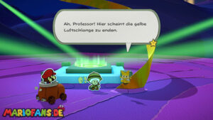 Scorching Sandpaper Minor — Paper Mario: The Origami King walkthrough screenshot
