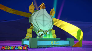 Scorching Sandpaper Minor — Paper Mario: The Origami King walkthrough screenshot
