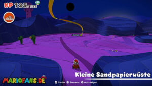Scorching Sandpaper Minor — Paper Mario: The Origami King walkthrough screenshot