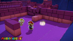 Scorching Sandpaper East — Paper Mario: The Origami King walkthrough screenshot