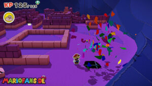 Scorching Sandpaper East — Paper Mario: The Origami King walkthrough screenshot