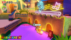 Snif City — Paper Mario: The Origami King walkthrough screenshot