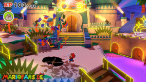 Snif City — Paper Mario: The Origami King walkthrough screenshot