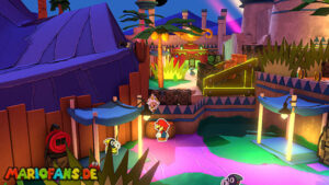 Snif City — Paper Mario: The Origami King walkthrough screenshot