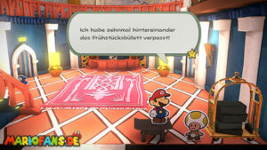 Snif City — Paper Mario: The Origami King walkthrough screenshot