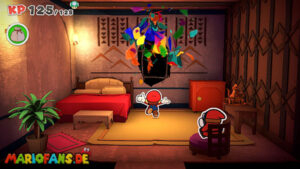 Snif City — Paper Mario: The Origami King walkthrough screenshot