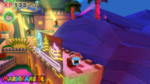 Snif City — Paper Mario: The Origami King walkthrough screenshot