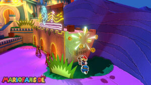 Snif City — Paper Mario: The Origami King walkthrough screenshot