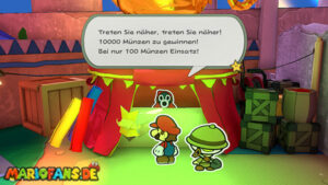 Snif City — Paper Mario: The Origami King walkthrough screenshot