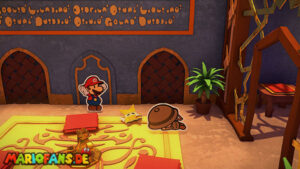 Snif City — Paper Mario: The Origami King walkthrough screenshot