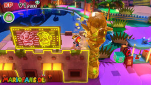 Snif City — Paper Mario: The Origami King walkthrough screenshot