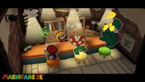 Snif City — Paper Mario: The Origami King walkthrough screenshot