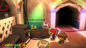 Snif City — Paper Mario: The Origami King walkthrough screenshot