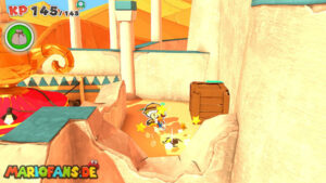 Snif City — Paper Mario: The Origami King walkthrough screenshot